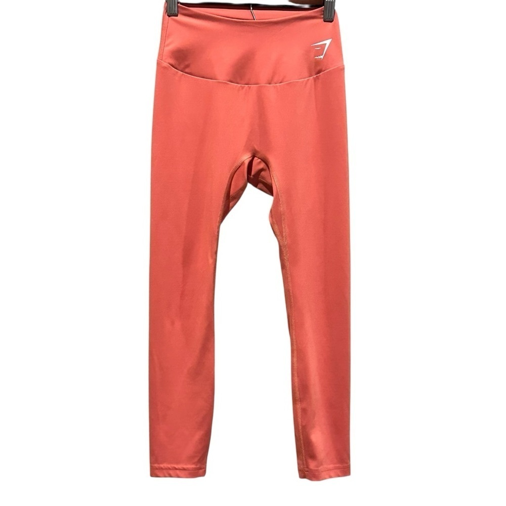 Gymshark Women's High Rise Training 7/8 Leggings Earth Orange Small B1A1V